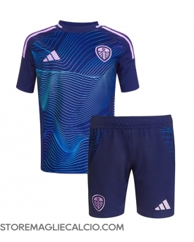 Leeds United Maglia Gara Terza Repliche 2024-25 Bambino Maniche Corte